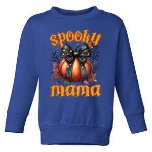 Spooky Mama Halloween Mom Party Costume Gift Toddler Sweatshirt