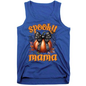 Spooky Mama Halloween Mom Party Costume Gift Tank Top