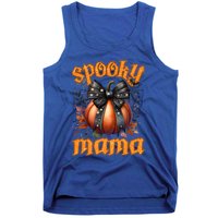 Spooky Mama Halloween Mom Party Costume Gift Tank Top