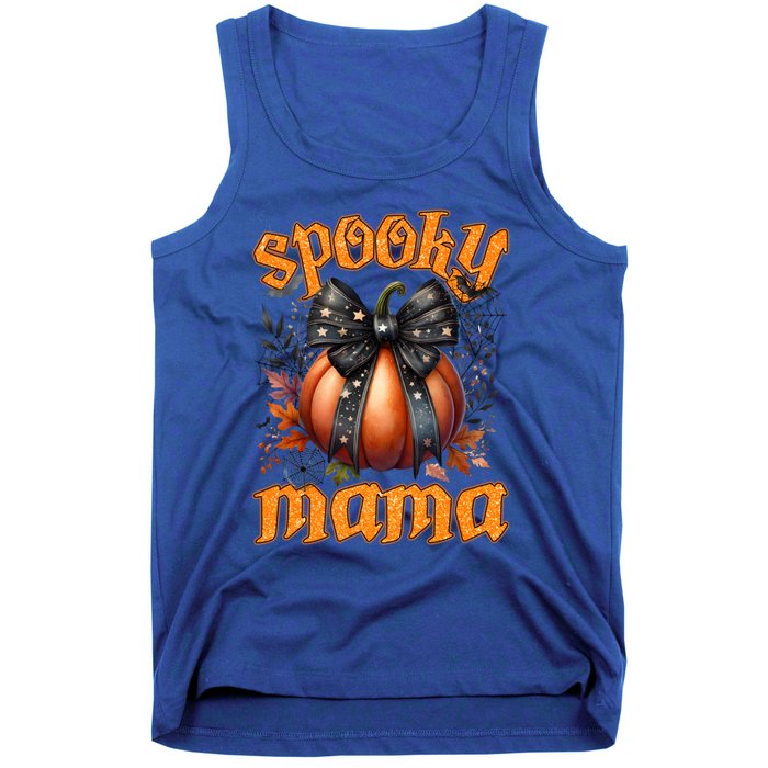 Spooky Mama Halloween Mom Party Costume Gift Tank Top