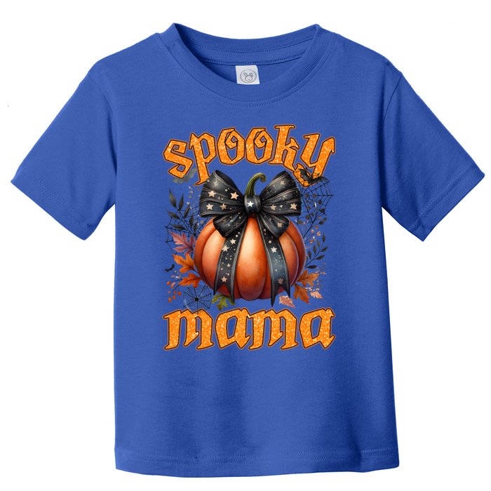 Spooky Mama Halloween Mom Party Costume Gift Toddler T-Shirt