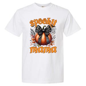 Spooky Mama Halloween Mom Party Costume Gift Garment-Dyed Heavyweight T-Shirt