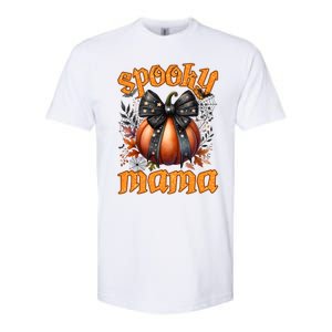 Spooky Mama Halloween Mom Party Costume Gift Softstyle CVC T-Shirt