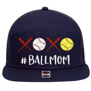 Softball Mom Hoodie Baseball Mom Hoodie Gifts 7 Panel Mesh Trucker Snapback Hat