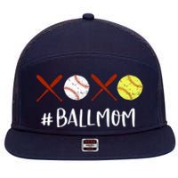 Softball Mom Hoodie Baseball Mom Hoodie Gifts 7 Panel Mesh Trucker Snapback Hat