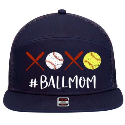 Softball Mom Hoodie Baseball Mom Hoodie Gifts 7 Panel Mesh Trucker Snapback Hat