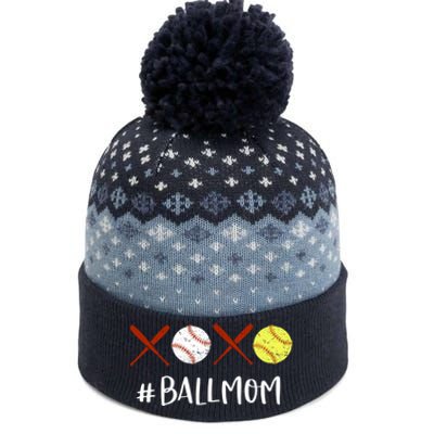 Softball Mom Hoodie Baseball Mom Hoodie Gifts The Baniff Cuffed Pom Beanie