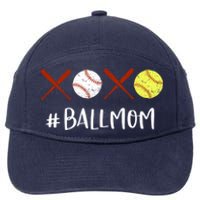 Softball Mom Hoodie Baseball Mom Hoodie Gifts 7-Panel Snapback Hat