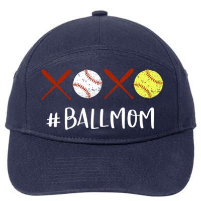 Softball Mom Hoodie Baseball Mom Hoodie Gifts 7-Panel Snapback Hat