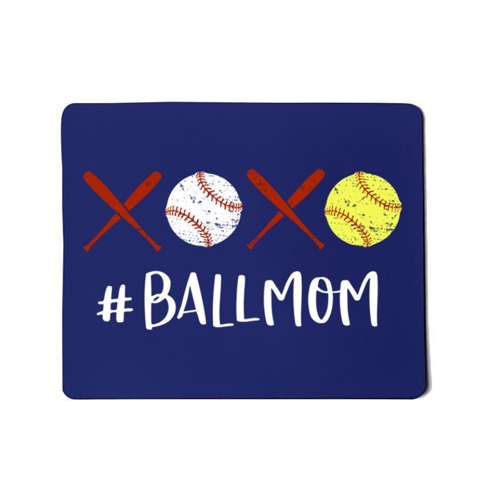 Softball Mom Hoodie Baseball Mom Hoodie Gifts Mousepad