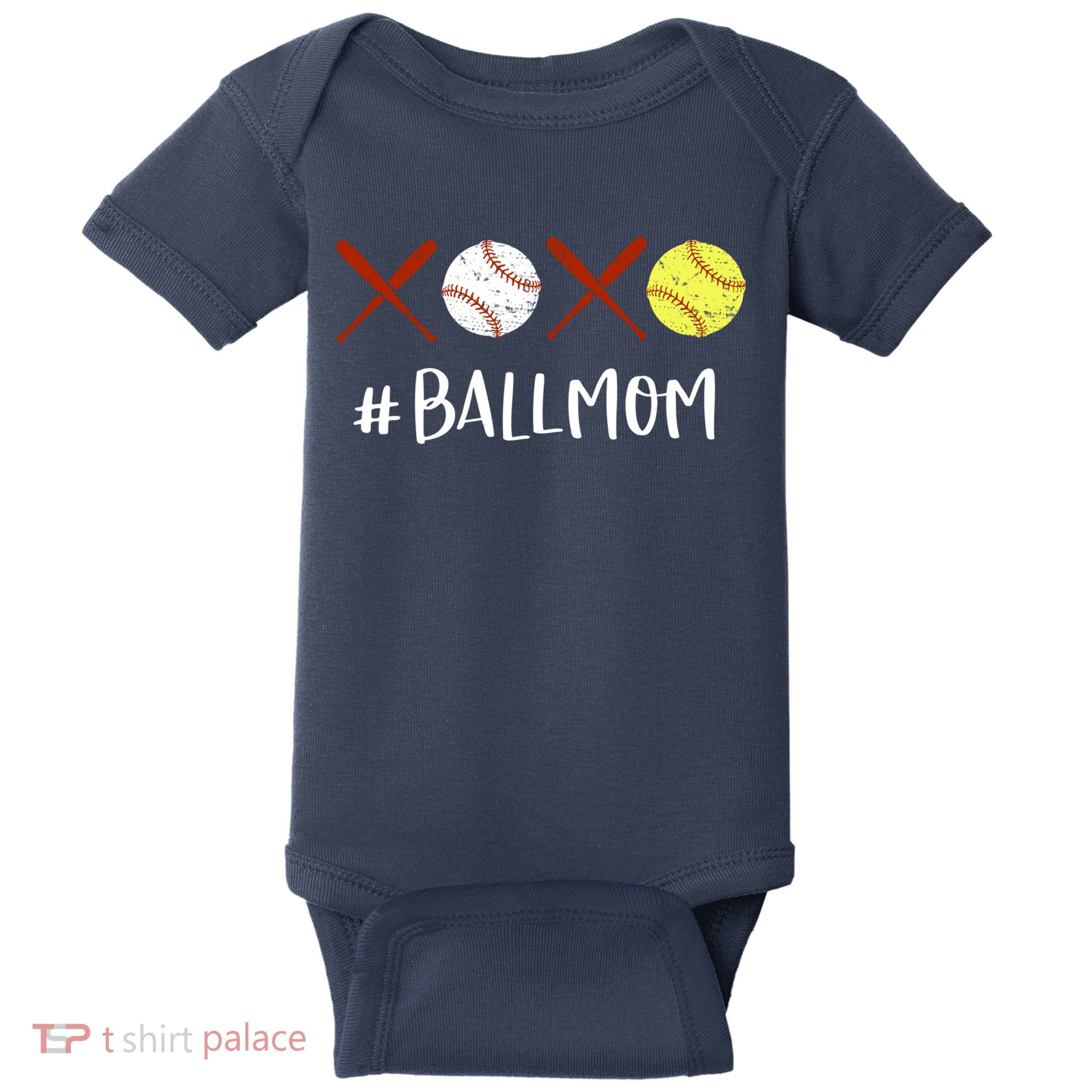 Softball Mom Hoodie Baseball Mom Hoodie Gifts Baby Bodysuit