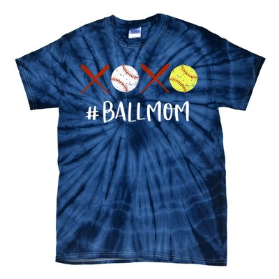 Softball Mom Hoodie Baseball Mom Hoodie Gifts Tie-Dye T-Shirt