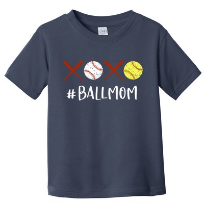 Softball Mom Hoodie Baseball Mom Hoodie Gifts Toddler T-Shirt