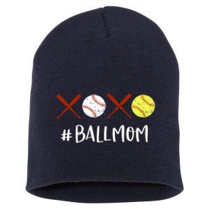 Softball Mom Hoodie Baseball Mom Hoodie Gifts Short Acrylic Beanie