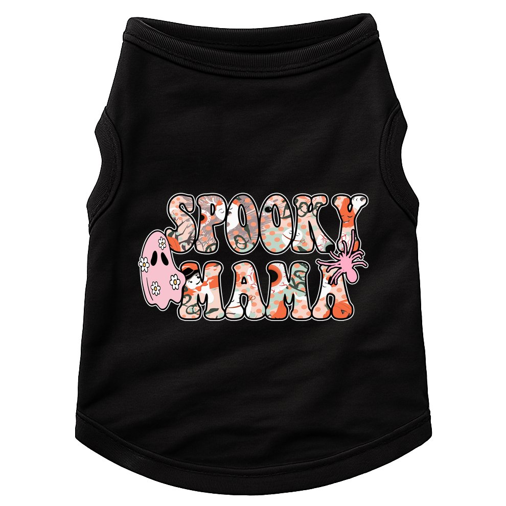 Spooky Mama Halloween Mom Doggie Tank