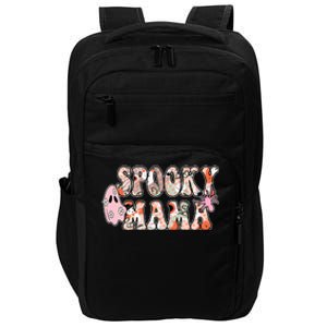 Spooky Mama Halloween Mom Impact Tech Backpack