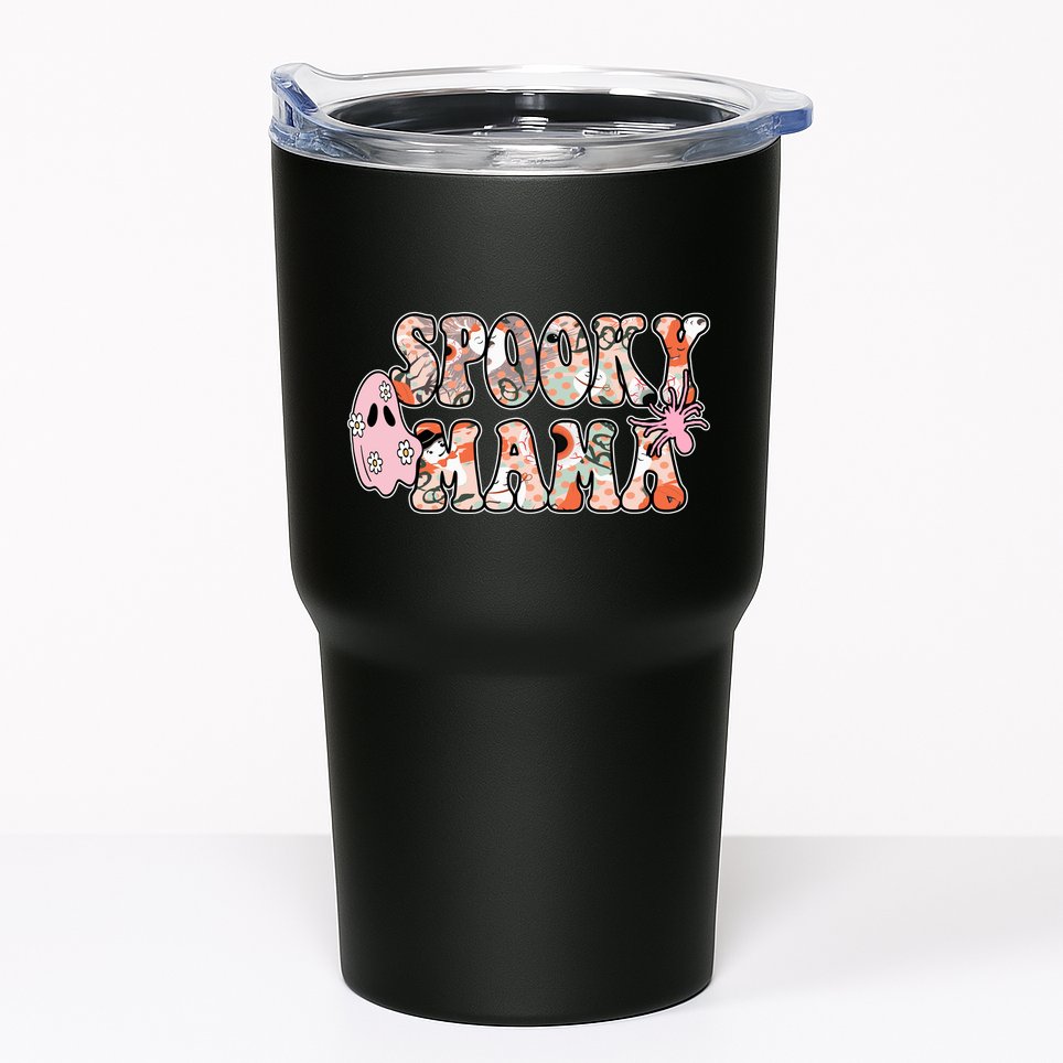 Spooky Mama Halloween Mom Tumbler