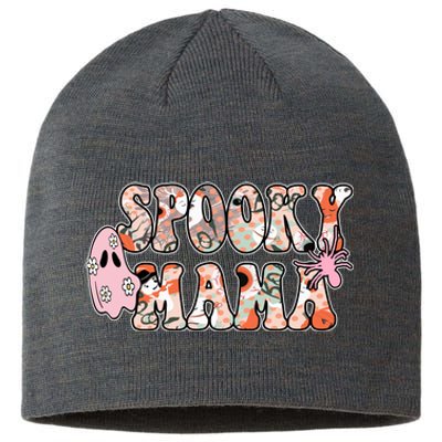 Spooky Mama Halloween Mom Sustainable Beanie