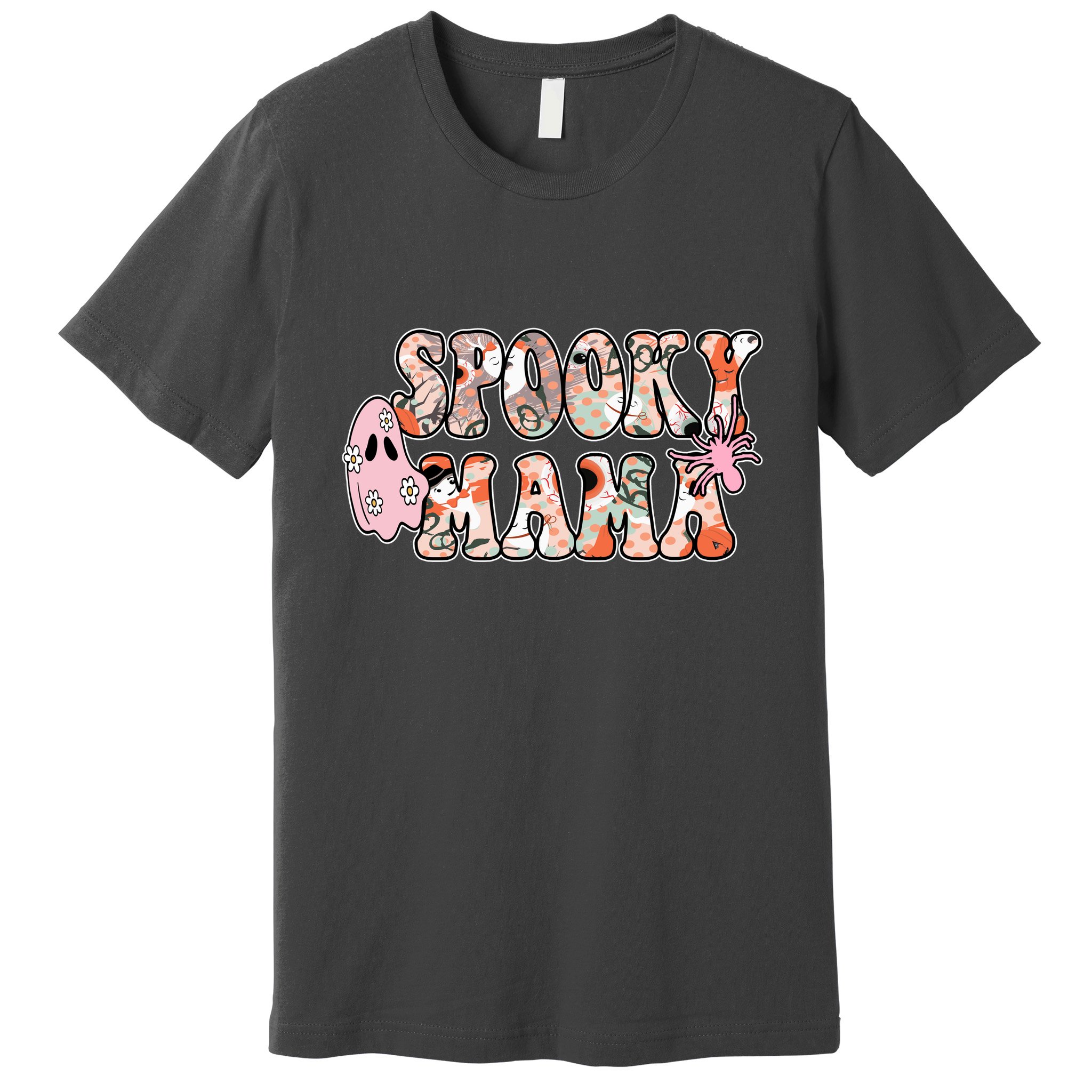 Spooky Mama Halloween Mom Premium T-Shirt