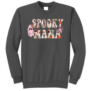 Spooky Mama Halloween Mom Tall Sweatshirt