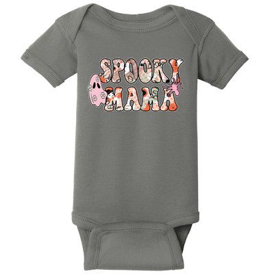 Spooky Mama Halloween Mom Baby Bodysuit