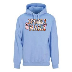 Spooky Mama Halloween Mom Unisex Surf Hoodie