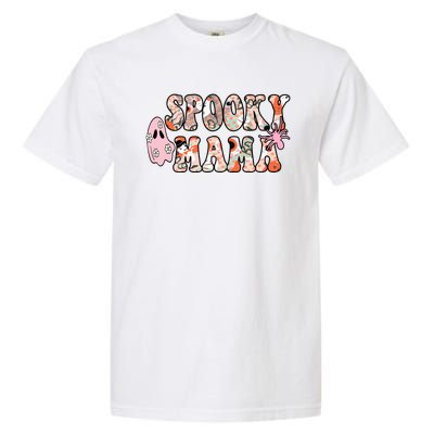 Spooky Mama Halloween Mom Garment-Dyed Heavyweight T-Shirt