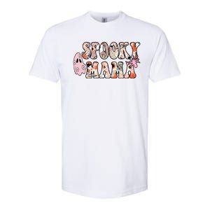 Spooky Mama Halloween Mom Softstyle CVC T-Shirt