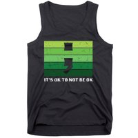 Semicolon Mental Health Awareness Tank Top