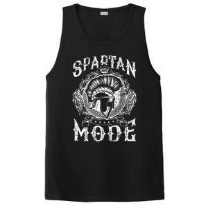 Spartan Mode Helmet Gym Warrior Fitness Beast Sparta Workout Gift PosiCharge Competitor Tank