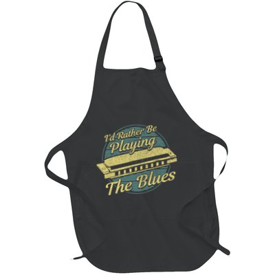Style Musician Harmonica Blues Apron