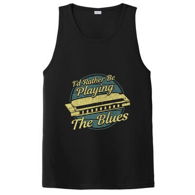 Style Musician Harmonica Blues PosiCharge Competitor Tank