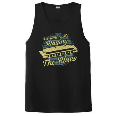 Style Musician Harmonica Blues PosiCharge Competitor Tank