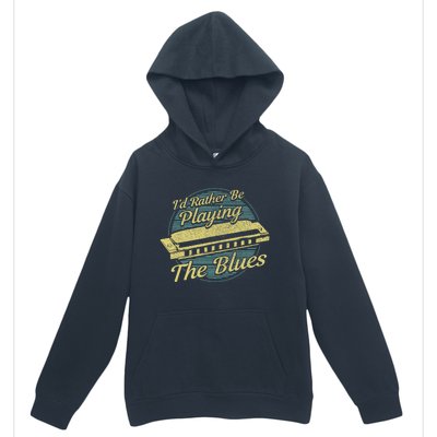 Style Musician Harmonica Blues Urban Pullover Hoodie