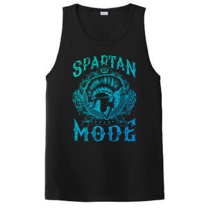 Spartan Mode Helmet Gym Warrior Fitness Beast Sparta Workout Gift PosiCharge Competitor Tank