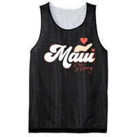 Strong Maui Hawaii Island I Love Hawaii Gift Mesh Reversible Basketball Jersey Tank