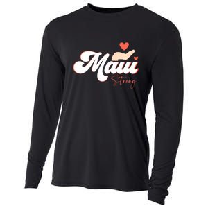 Strong Maui Hawaii Island I Love Hawaii Gift Cooling Performance Long Sleeve Crew