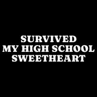 Survived My High School Sweetheart Funny Aesthetic Cooling Performance Crew T-Shirt