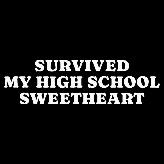 Survived My High School Sweetheart Funny Aesthetic Cooling Performance Crew T-Shirt
