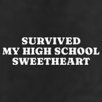 Survived My High School Sweetheart Funny Aesthetic 11oz C Handle Ceramic Mug