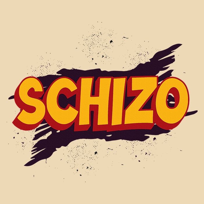 Schizo Mental Health Schizophrenia Zip Tote Bag