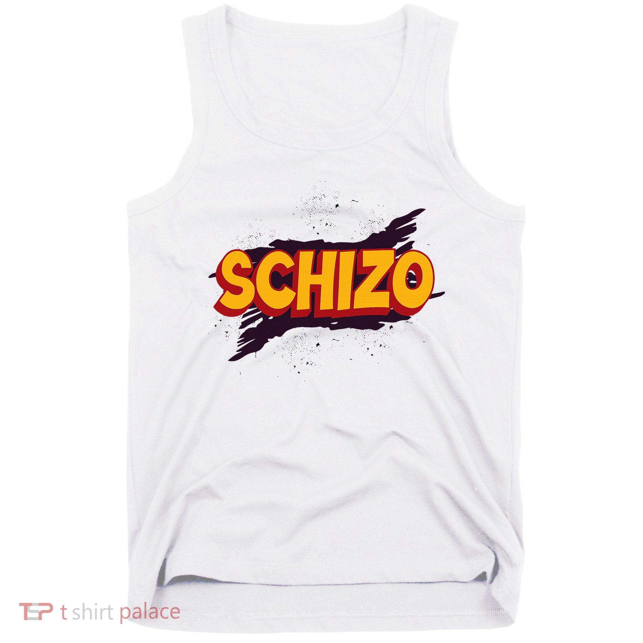 Schizo Mental Health Schizophrenia Tank Top
