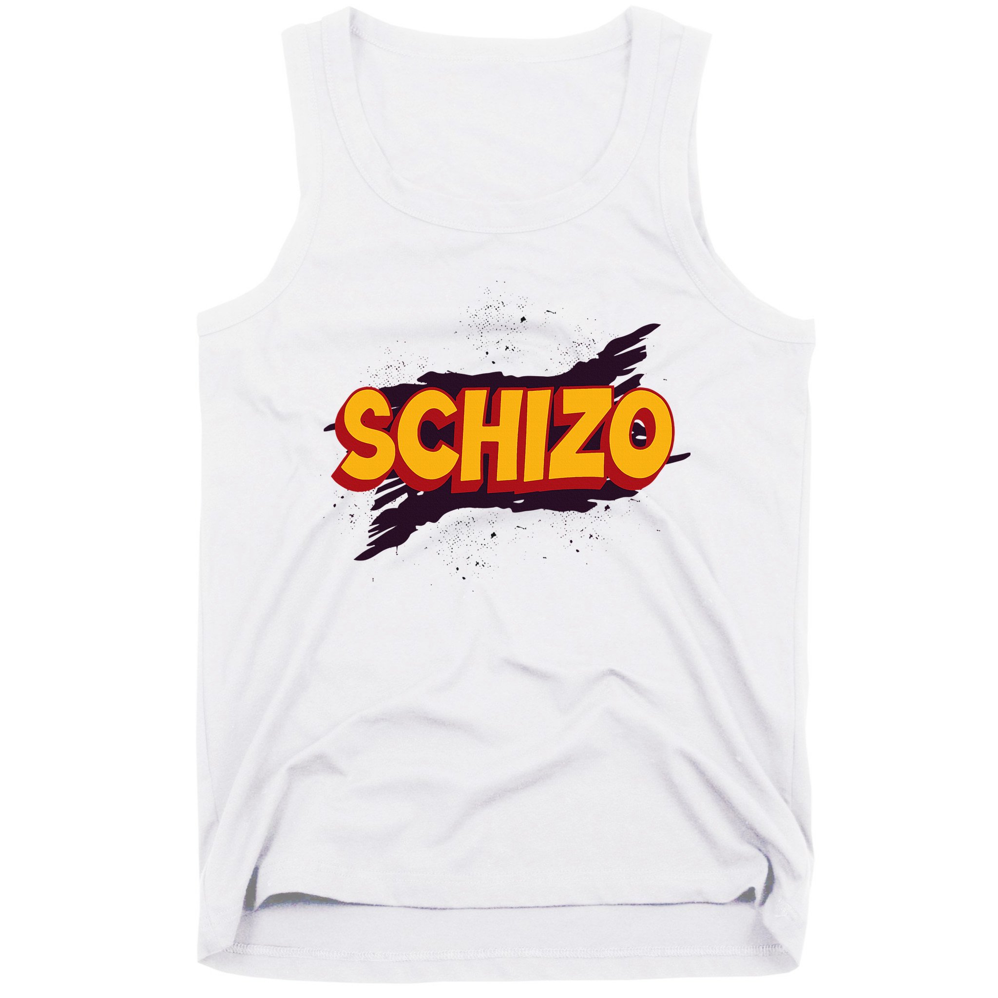 Schizo Mental Health Schizophrenia Tank Top