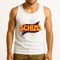 Schizo Mental Health Schizophrenia Tank Top