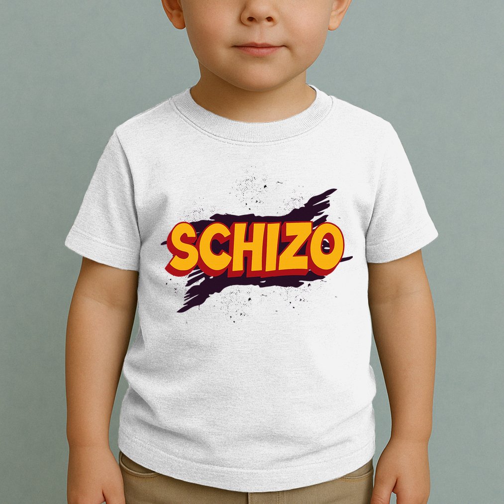 Schizo Mental Health Schizophrenia Toddler T-Shirt