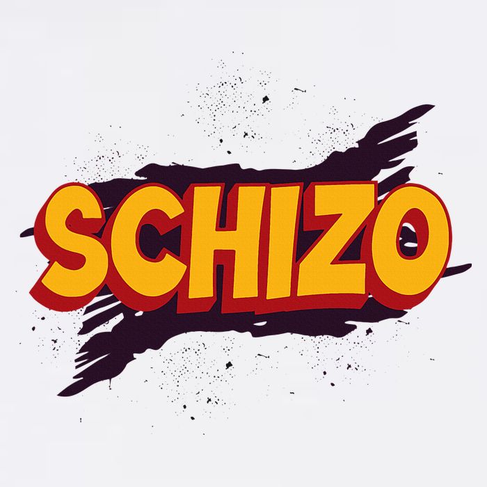 Schizo Mental Health Schizophrenia Toddler T-Shirt