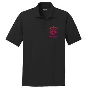 Spartan Mode Helmet Gym Warrior Fitness Beast Sparta Workout Gift PosiCharge RacerMesh Polo