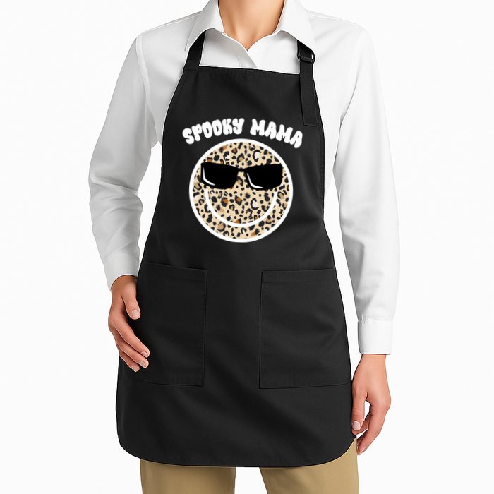 Spooky Mama Halloween Cheetah Smile Apron