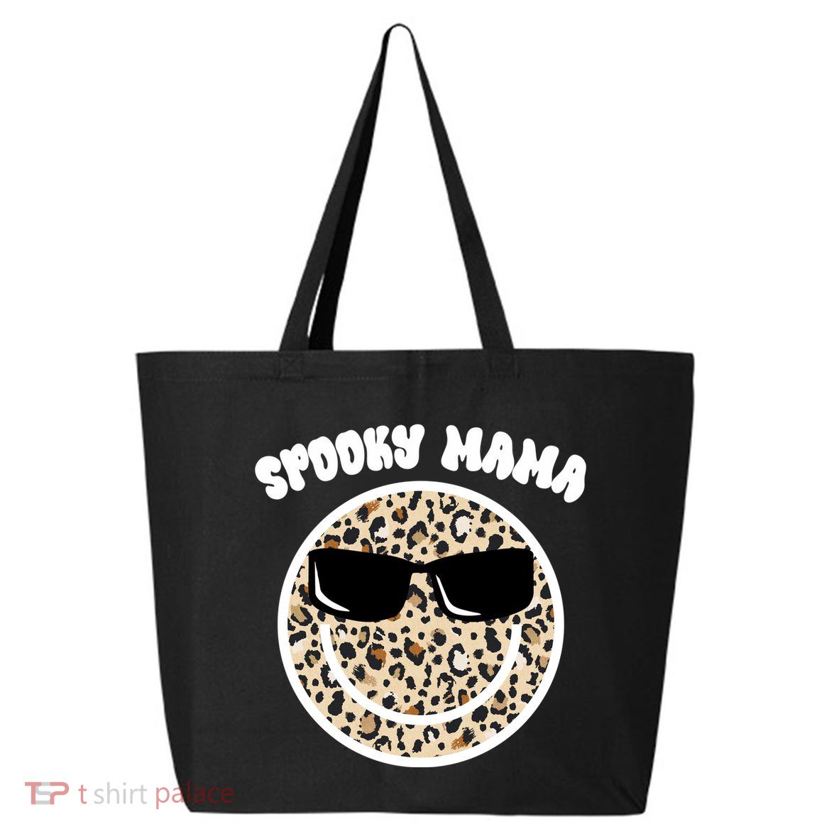 Spooky Mama Halloween Cheetah Smile 25L Jumbo Tote