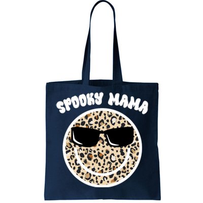 Spooky Mama Halloween Cheetah Smile Tote Bag